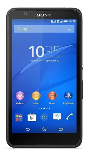 Sony Xperia E4 Dual SIM 8 GB preto 1 GB RAM