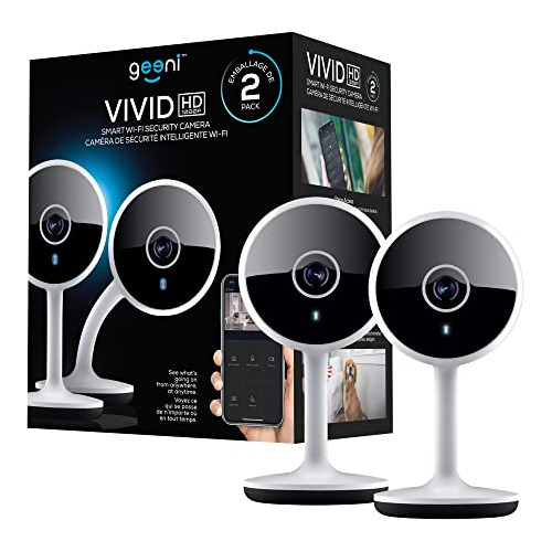 Geeni Vivid Indoor Smart Wi-fi Camera, 1080p Hd Surveillance