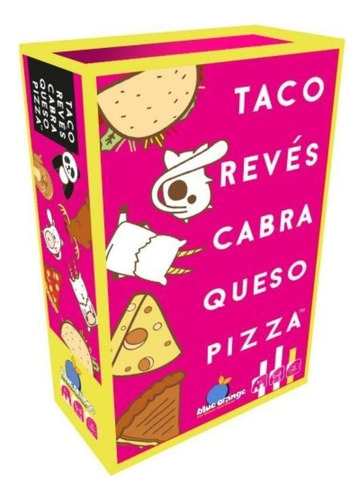 Taco Revés Cabra Queso Pizza - Juego De Mesa Familiar Devir