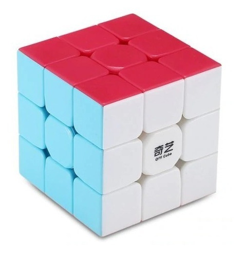 Cubo Mágico Profissional 3x3x3 Qiyi Warrior W Stickerless