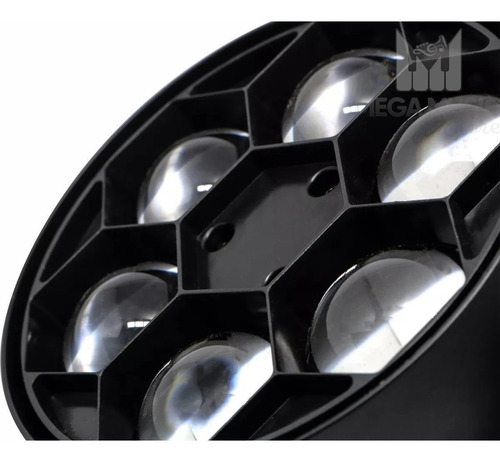 4 Moving Bee Eye 6 Leds Osram 15w Rgbw Quadriled + Mesa Dmx