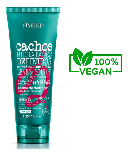 Leave-in Amend Cachos Mais Fechados 250g
