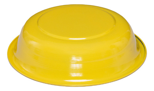 Bacia Alumínio Cor Amarela N 65 Multiuso 28 Litros Amarelo