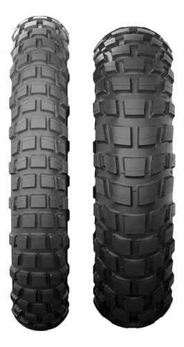 Kit Pneu Michelin 120/70r19 + 150/70r17 M/c 69r Anakee Wind
