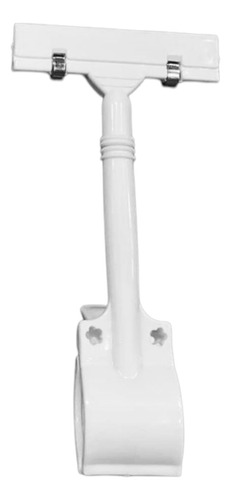 Pack 10 Soporte Para Carteles/base Porta Precios Blanco