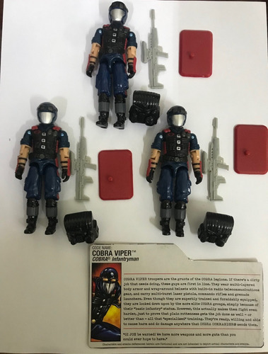Gi Joe Cobra Vipers (Usado)