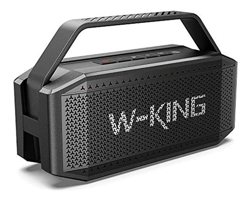 Altavoz Bluetooth, W-king 60w Super Punchy Bass, Nítido Loud