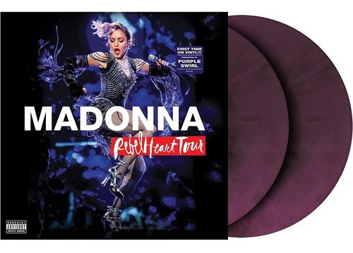 Madonna Rebel Heart Tour 2 Lp Purple Vinyl