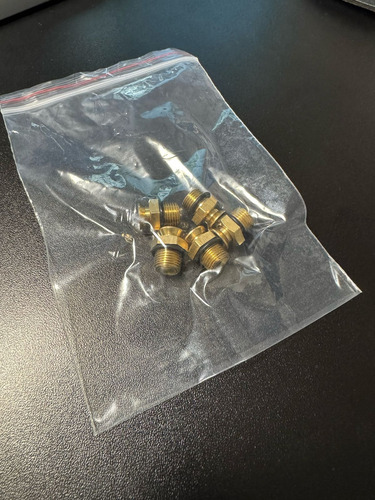 Kit 5 Válvulas De Ar Eixo Expansivo Pneumático - 1/4 Bsp