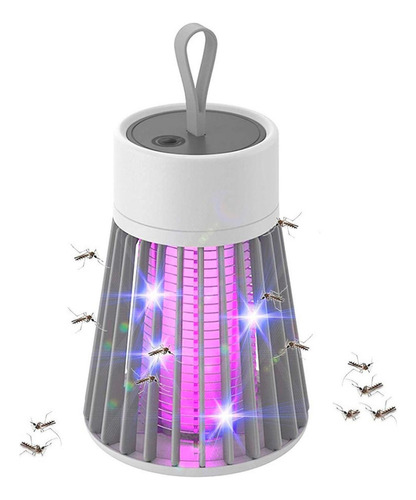 Lâmpada Luz Led Repelente Mata Mosquito Inseto