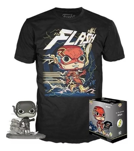 Funko Pop The Flash Box Polo & Pop Talla M