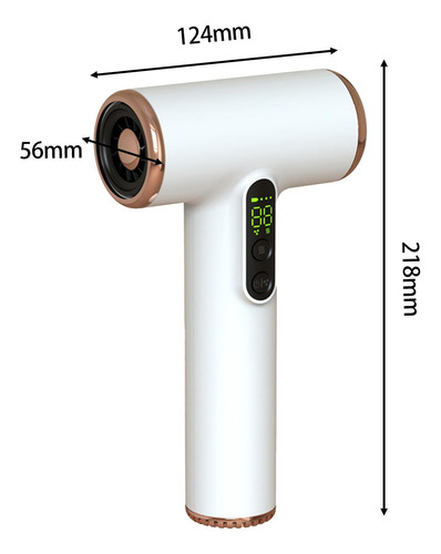 Secador De Cabelo Sem Fio Portátil, Grande Potência,