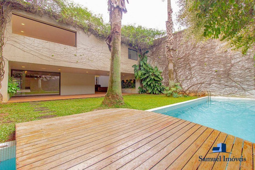 Casa Com 4 Suítes À Venda, 550 M² Por R$ 15.490.000 - Vila Nova Conceição - São Paulo/sp - Ca0466