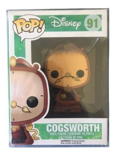 Funko Original Cogsworth - La Bella Y La Bestia