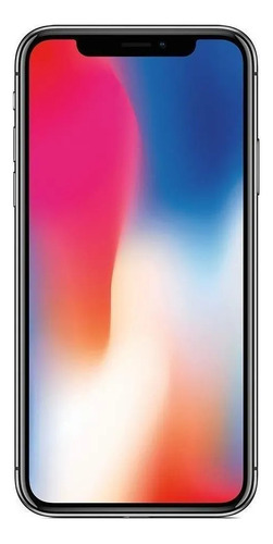 Iphone X 64 Gb Gris Espacial Con Caja Original Liberado Gris Oscuro (Reacondicionado)