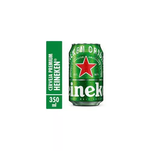 Cerveja Heineken Lager Premium Puro Malte Lata 350ml - Mercantil Atacado