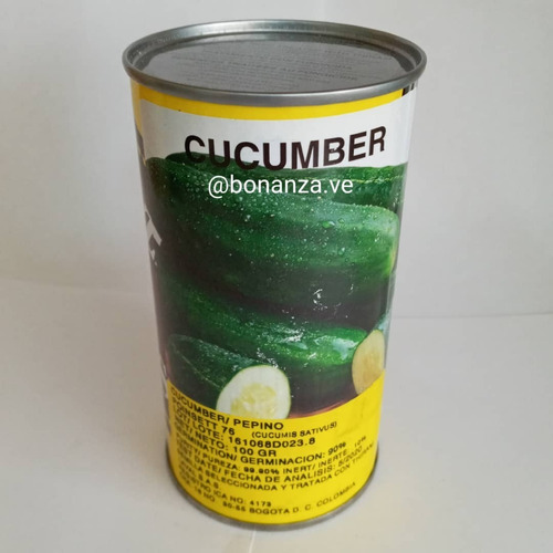 Semillas De Pepino Poinseth 76 X 100 Gr Bonanza