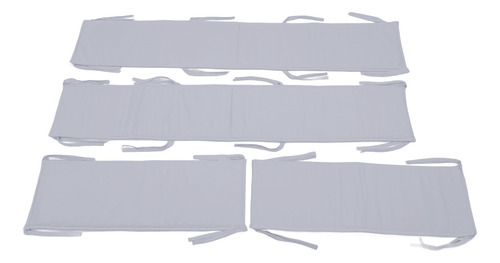 Almohadillas Para Cuna De Bebé, 4 Unidades, Acolchadas Para