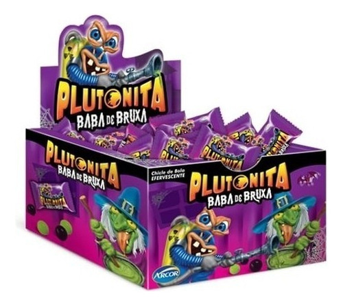 Chiclete Baba de Bruxa Plutonita Caixa 200g