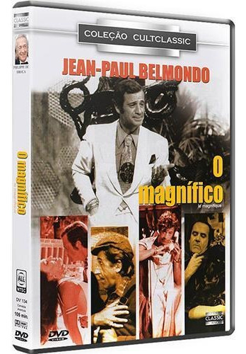 O Magnífico - Dvd - Jean-paul Belmondo - Jacqueline Bisset
