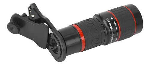 = Lente Telefoto Com Zoom De Foco Longo De 20x Com Clipe