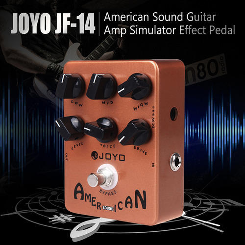 Simulador De Pedales De Efectos American Joyo Sound Guitar