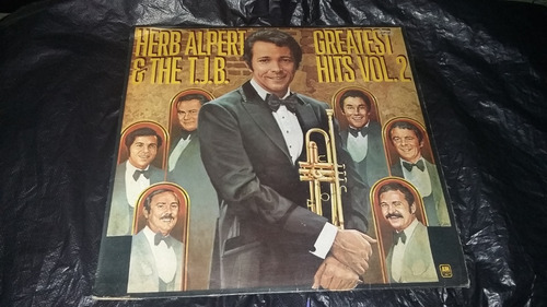 Herb Alpert & The T.j.b Greatest Hits Vol 2 Lp Trompeta Jazz
