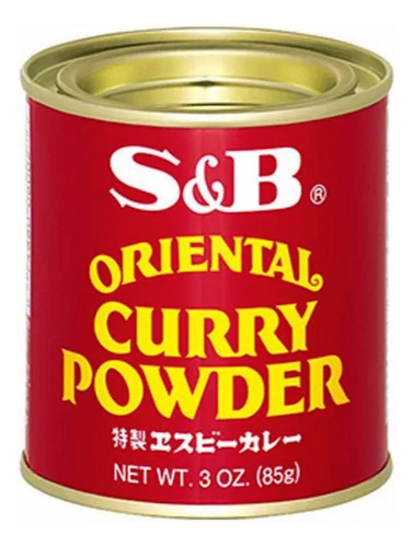 Curry En Polvo Oriental Powder S&b Origen Japon X85g