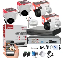 Comprar Cámaras De Seguridad Kit Cctv 1080p Dahua Dvr 4ch +4 Cámaras