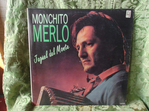 Vinilo  Monchito Merlo Jaguel Del Monte - De Difusion