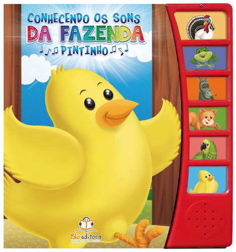 Coleção Conhecendo Os Sons Da Floresta E Da Fazenda 6 Livros