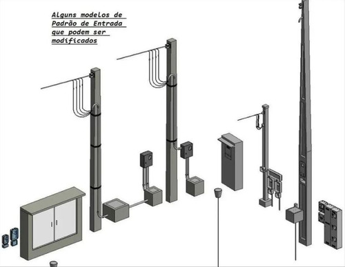 Imagem 1 de 4 de Revit Projeto Elétrico + Template + Familias + Rotina Dynamo