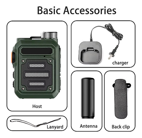 Radio Walkie Talkies Recargable Intercomunicador De Un Toque