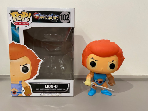 Funko Pop! Lion-o #102 / Thundercats (conferir Fotos Reais)
