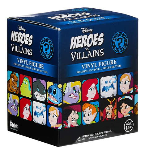 Disney Heroes Vs. Villains Mystery Minis (1 Mini Misterio Al