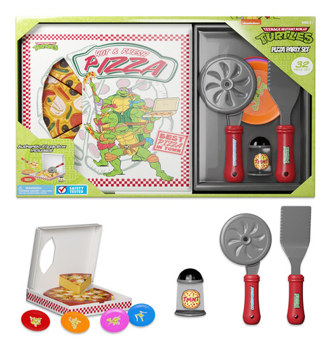 Set De Juguetes De Pizza Para Niños, Cocina Jugar, Rebanar Y Color