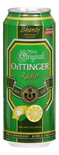 Cerveza Oettinger Limon 500 Ml