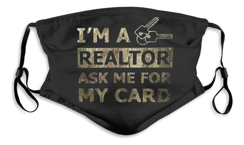 Real Estate Realtor Card Dust Lavable Reutilizable Boca