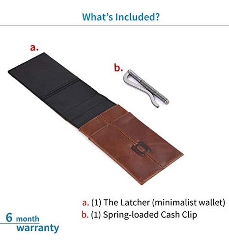 Cartera Y Tarjetero Minimalista Dockem The Latcher (