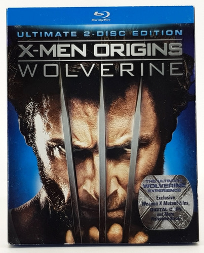 X-men Origins Wolverine Blu Ray Original