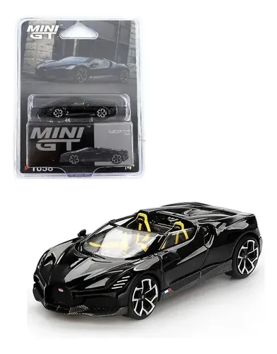 MINI GT Bugatti 6個セット Mini Gt Bugatti W16 Mistral #1058 Preto 1:64 Preto | Parcelamento