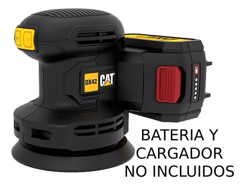 Lijadora Pulidora 125mm 18v 11000rpm Caterpillar Cat Dx42b