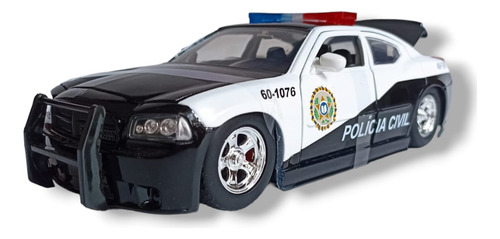 Dodge Charger Versión Policía, 2006 Jada, Fast And Furious.