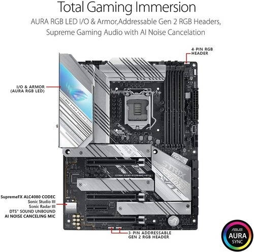 Placa Madre Asus Rog Strix Z590-a Gaming Wifi Lga 1200