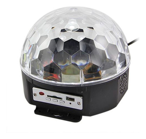 Bola Led Full Color Audiorítmico, Mp3, Control Remoto Luces