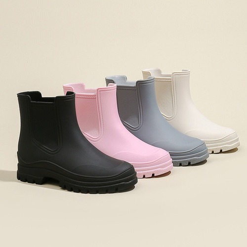 Botas De Chuva Tpe Femininas Antiderrapantes