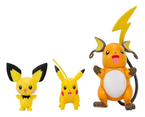 Pokemon Select Raichu Pikachu Pichu