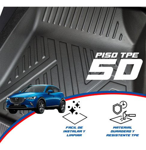 Piso De Auto 5d Tpe Mazda Cx-3 2016-2022