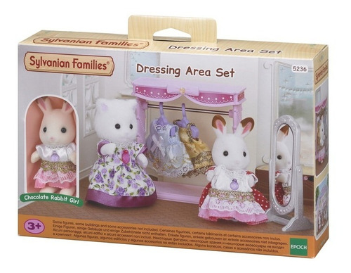 Sylvanian Families Dressing Area Set Juguetría El Pehuén