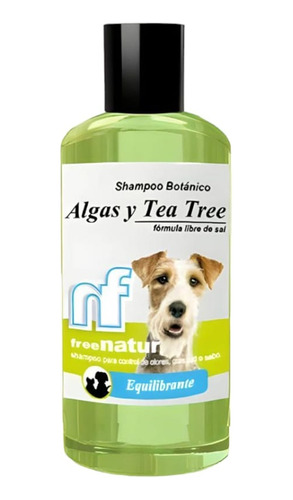 Shampoo Botánico Free Natur Algas & Tea Tree X 250cc